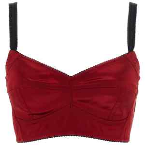 Dolce & Gabbana Bustier Top With Stitching