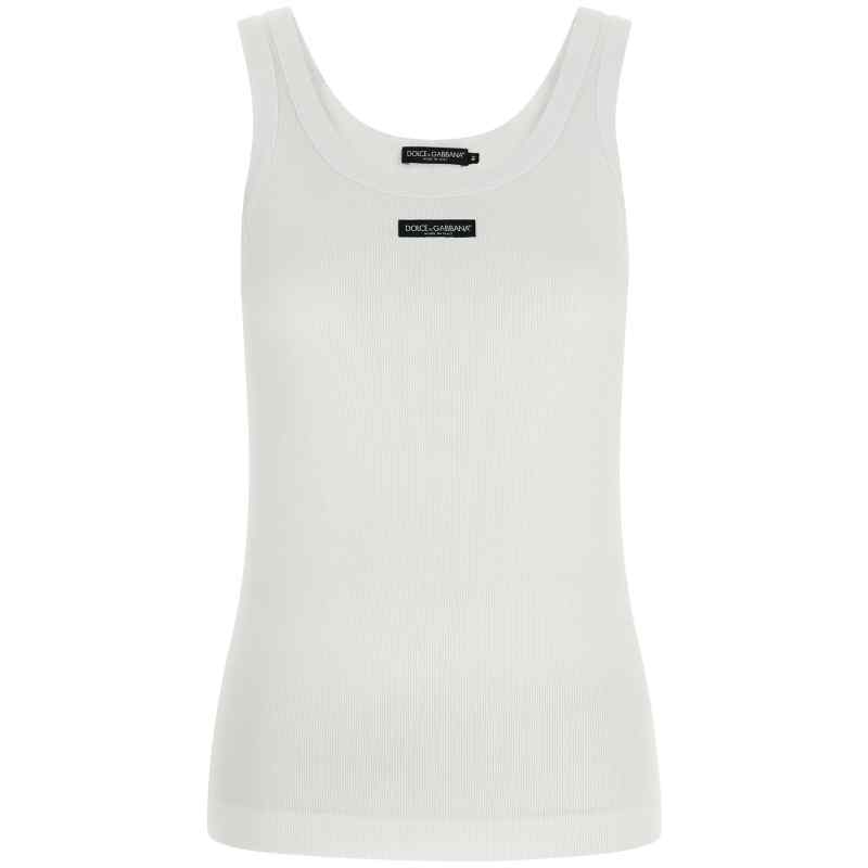 F8W51TFU7AVW0800_01_M_2026-08-14T11-13-33.936Z Dolce & Gabbana Logo Patch Tank Top
