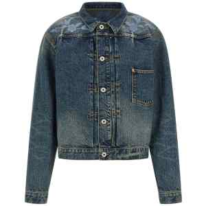 Kenzo Floral Embroidery Denim Jacket