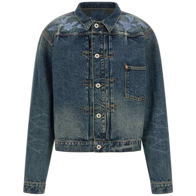 FG65DV3156U8DS_01_M_2026-08-21T09-08-35.055Z Kenzo Floral Embroidery Denim Jacket