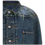 Kenzo Floral Embroidery Denim Jacket