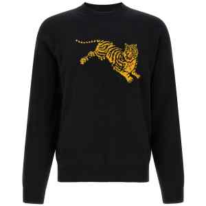 Kenzo Jumping Tiger Intarsia Sweater