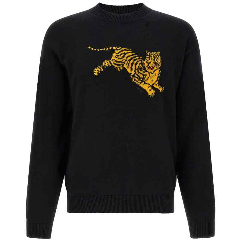 FG65PU8243FN99J_01_M_2026-08-24T09-23-05.324Z Kenzo Jumping Tiger Intarsia Sweater