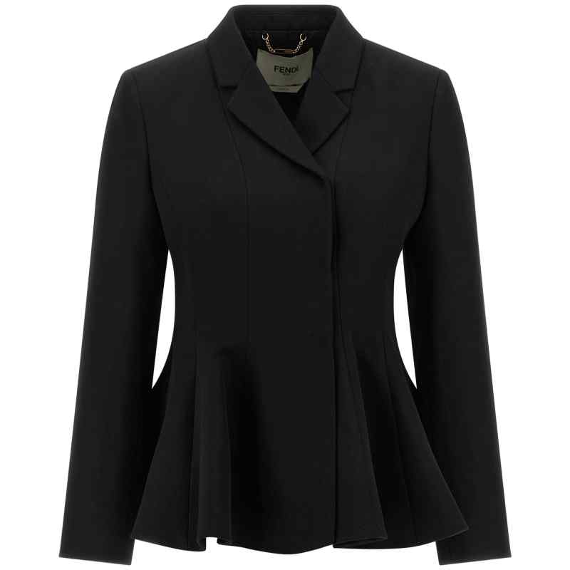 FJ7644AJYFF0GME_01_M_2025-09-12T08-19-17.7Z Fendi Grain De Poudre Blazer