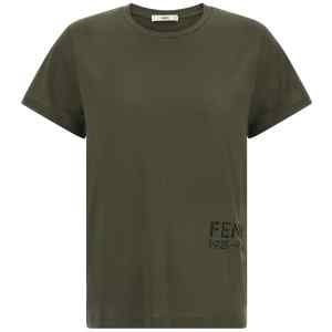 Fendi T-shirt With Stencil Print