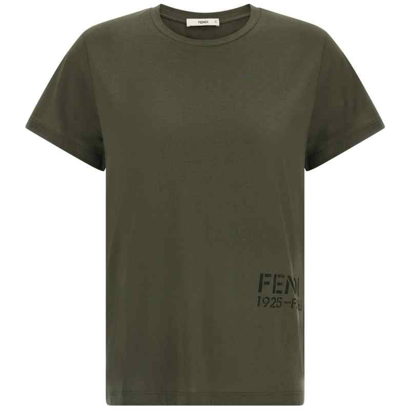 Fendi T-shirt With Stencil Print