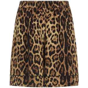 Dolce & Gabbana Leopard Shorts