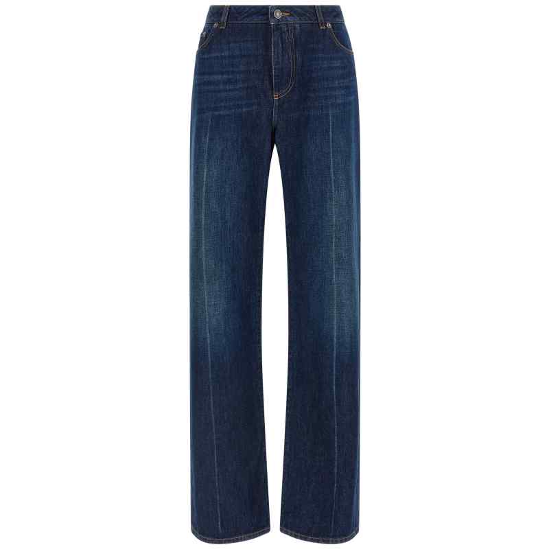 FTDDFDG8OT3S9001_01_M_2026-02-03T09-06-53.463Z Dolce & Gabbana Stretched Pleated Trompe Loeil Jeans