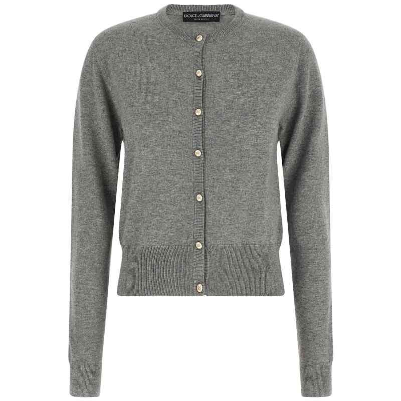 FXV07TJBW2CN0040_01_M_2026-08-14T11-13-37.067Z Dolce & Gabbana Logo Buttons Cardigan