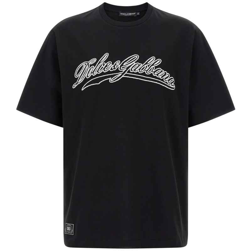 G8PN9ZG7PIXN0000_01_M_2025-08-06T08-25-48.873Z Dolce & Gabbana Logo Embroidery T-shirt