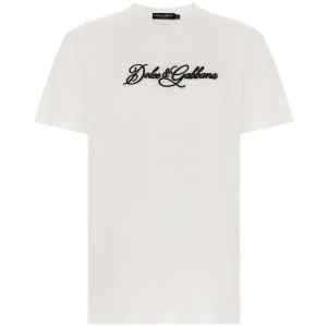 Dolce & Gabbana Logo Embroidery T-shirt