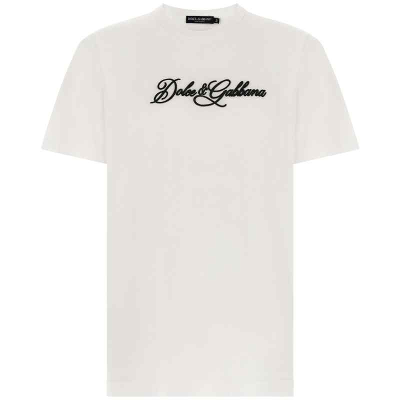 Dolce & Gabbana Logo Embroidery T-shirt