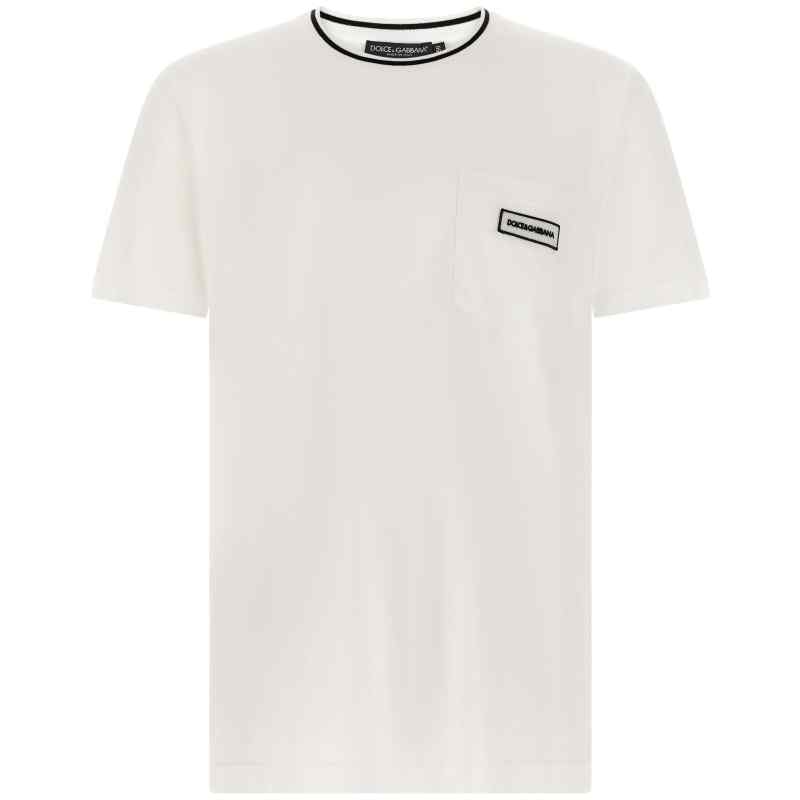 G8RA2ZG7Q2PW0800_01_M_2026-07-14T08-40-03.494Z-1 Dolce & Gabbana Logo Pocket T-shirt