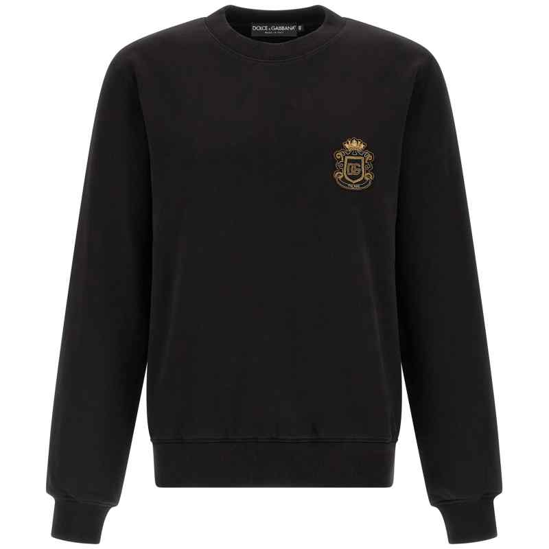 Dolce & Gabbana Heraldic Patch Sweatshirt