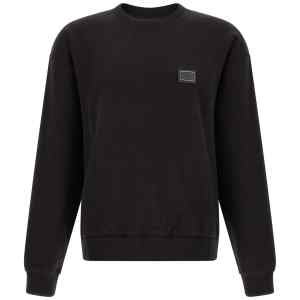 Dolce & Gabbana Logo Plaque Sweatshirt