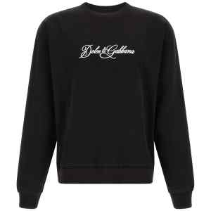 Dolce & Gabbana Logo Embroidery Sweatshirt