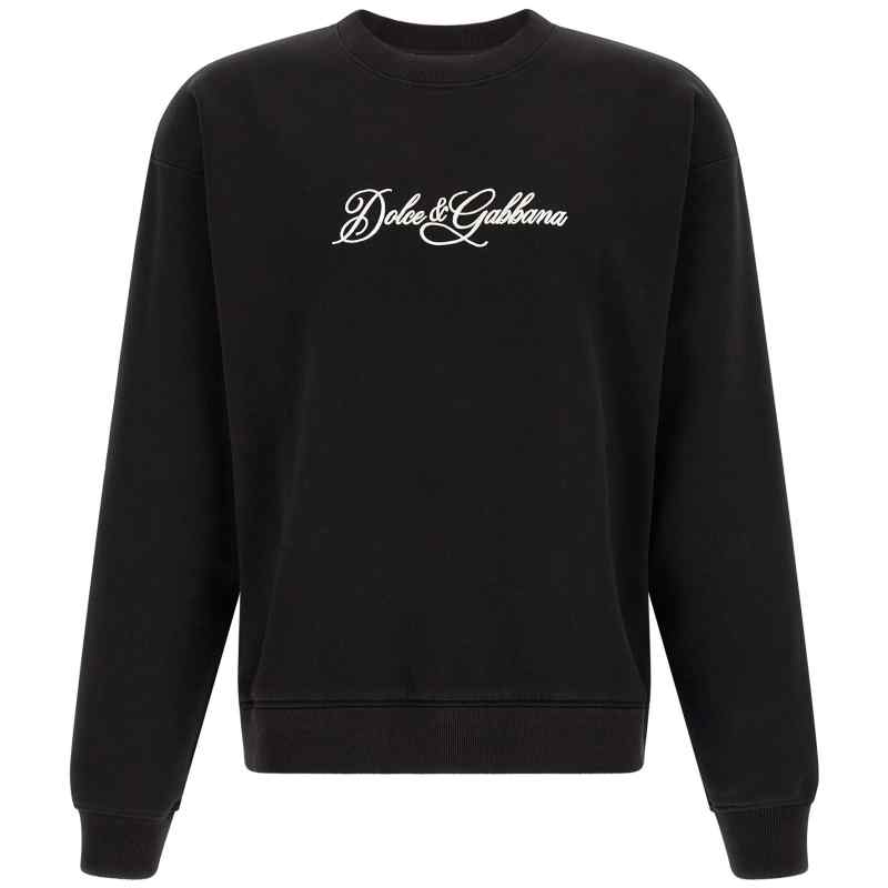 Dolce & Gabbana Logo Embroidery Sweatshirt
