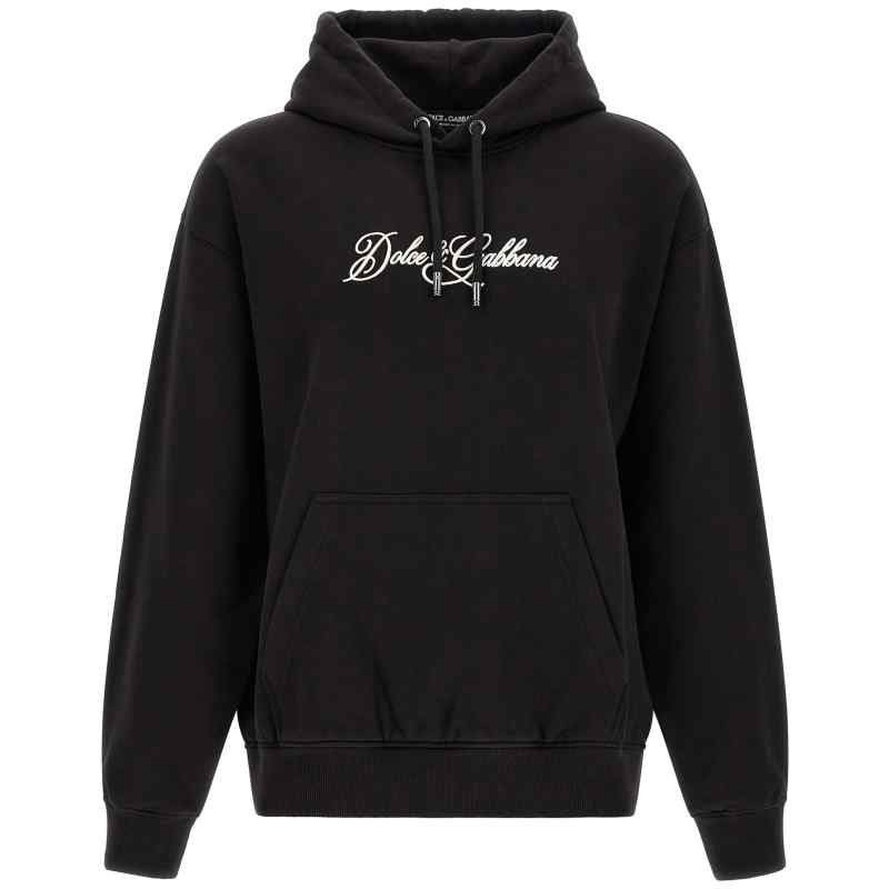 Dolce & Gabbana Logo Embroidery Hoodie