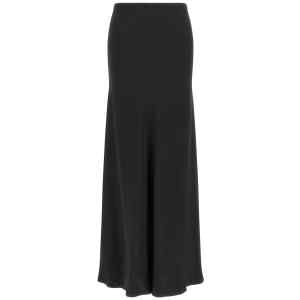 Fabiana Filippi Shiny Satin Enver Skirt