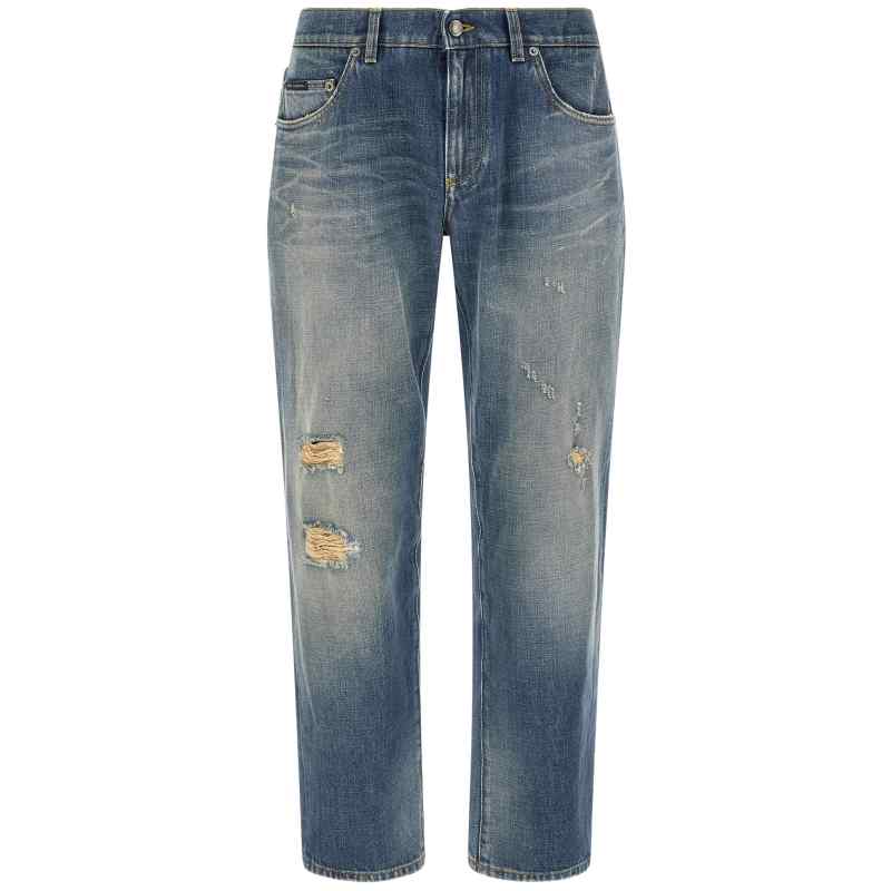 GP02XDG8PO5S9001_01_M_2026-08-07T09-05-31.819Z Dolce & Gabbana Destroyed Logo Plaque Jeans