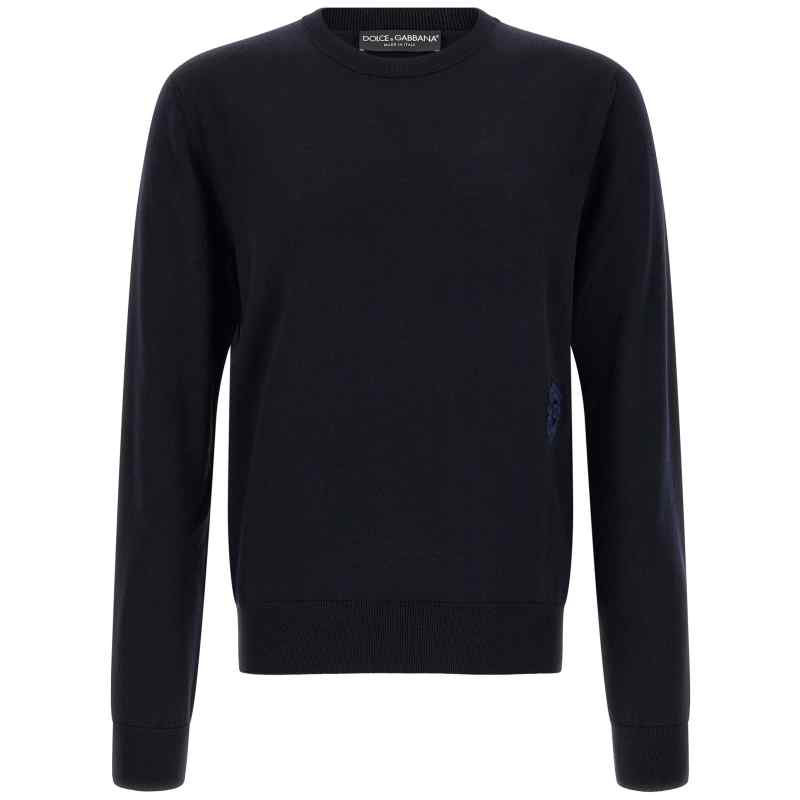 GXX24ZJGMLSB0665_01_M_2026-08-07T09-05-33.883Z Dolce & Gabbana Heraldic Coat Of Arms Sweater