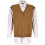 Comme Des Garҫons Homme Cardigan Insert Shirt