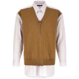 Comme Des Garҫons Homme Cardigan Insert Shirt