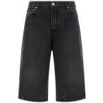Ami Paris Denim Bermuda Shorts