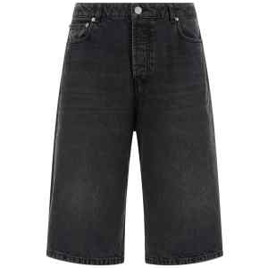 Ami Paris Denim Bermuda Shorts