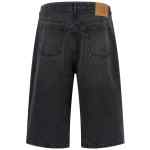 Ami Paris Denim Bermuda Shorts