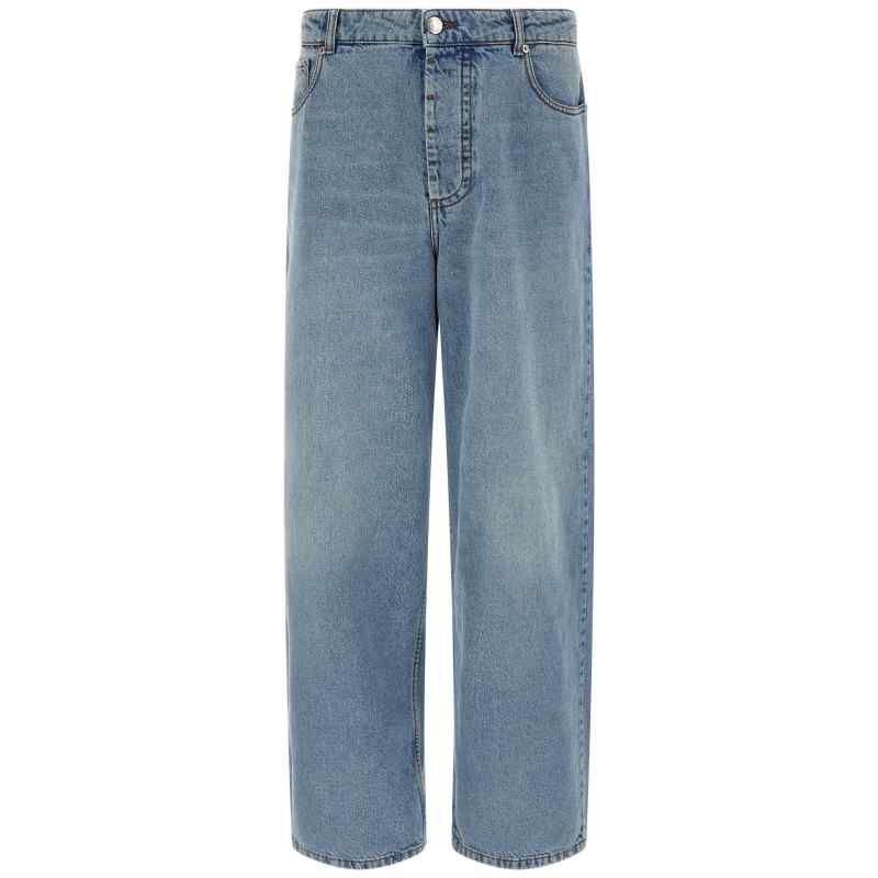 Ami Paris Wide Leg Jeans