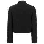 Balmain Double-breasted Tweed Short Jacket