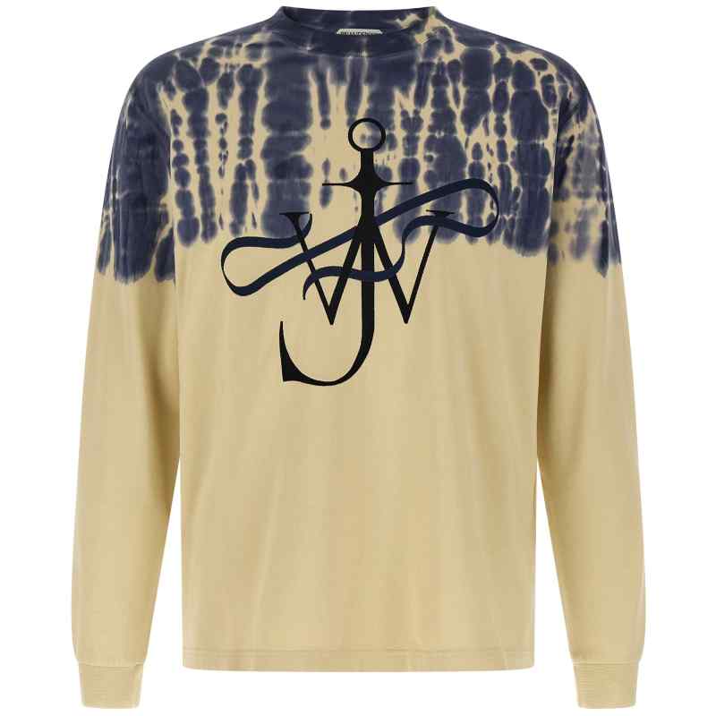 J.w.anderson Ribbon Anchor Tie-dye T-shirt