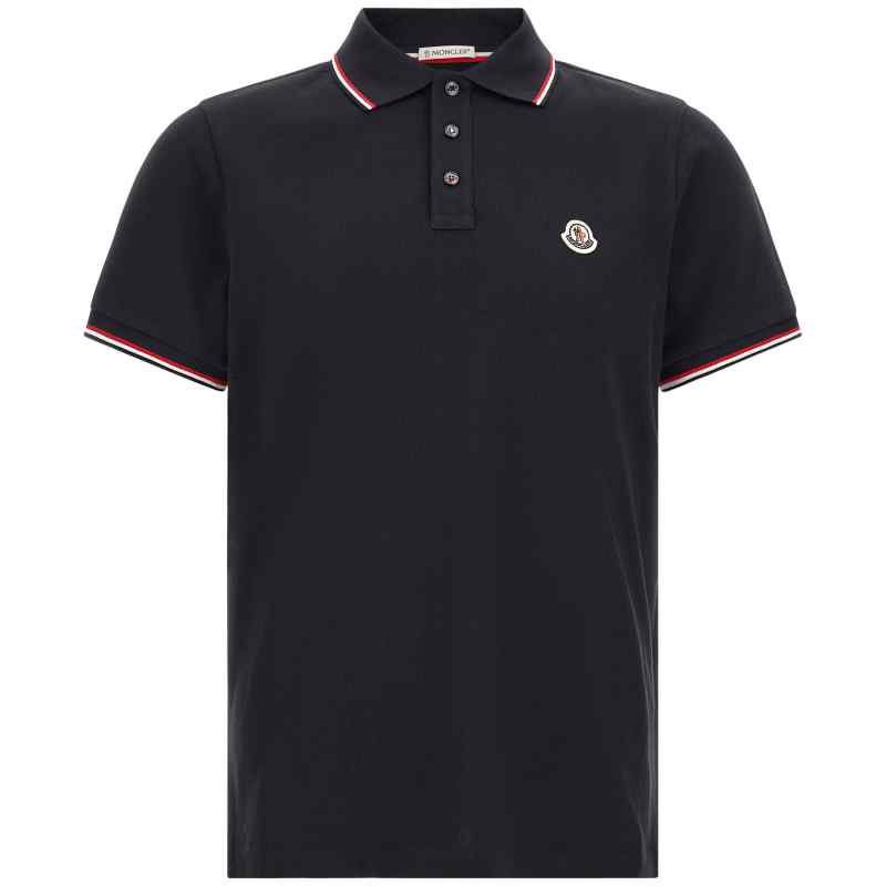L20918A703008455677X_01_M_2026-07-10T09-57-38.296Z Moncler Tricolor Trim Polo Shirt