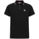Moncler Tricolor Trim Polo Shirt