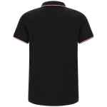 Moncler Tricolor Trim Polo Shirt