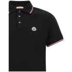 Moncler Tricolor Trim Polo Shirt