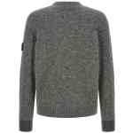 Stone Island 5100050 Crew Neck Sweater With Logo Badge