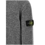 Stone Island 5100050 Crew Neck Sweater With Logo Badge