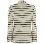 Brunello Cucinelli Striped Sweater Blazer