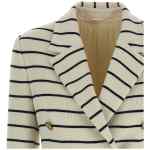 Brunello Cucinelli Striped Sweater Blazer