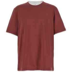 Brunello Cucinelli Double Layer T-shirt