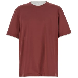 Brunello Cucinelli Double Layer T-shirt