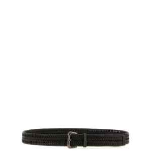 Brunello Cucinelli Shiny Loop Belt
