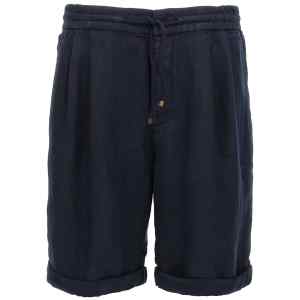 Brunello Cucinelli Linen Bermuda Shorts