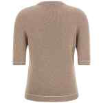 Fabiana Filippi Gauze Platinum Sweater