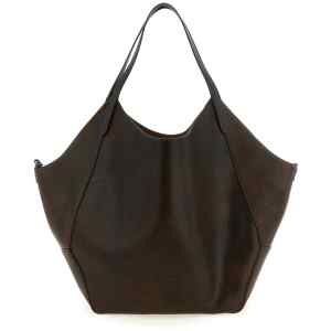 Brunello Cucinelli Reversible Lizard Effect Leather Duo Shopping Bag