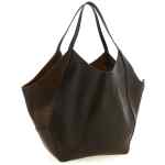 Brunello Cucinelli Reversible Lizard Effect Leather Duo Shopping Bag
