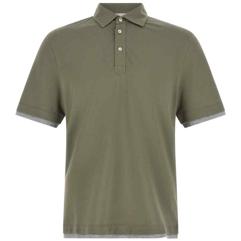 ME8543966CNX37_01_M_2026-05-25T07-14-06.762Z-1 Brunello Cucinelli Faux Layering Polo Shirt