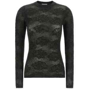 Brunello Cucinelli Flower Lace Sweater